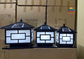 Đèn Trụ Cổng Năng Lượng Mặt Trời